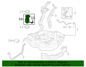 Топливный насос бензонасос Audi A3 8V 15-20 1.8T, 2.0T, fwd