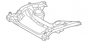Підрамник передній BMW 5 G30 17-23 2.0T RWD