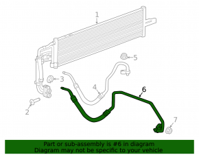 Трубки охлаждения АКПП Chevrolet Cruze 16- в сборе с клапаном