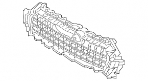 Каркас решітки радіатора grill Audi Q7 16-19