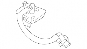 Форсунка стеклоомывателя задняя Mercedes W167 GLE 350 450 20-26