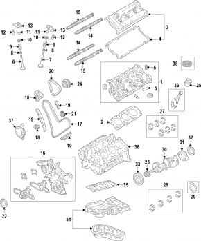 Клапан впускной Toyota Avalon 13-18 3.5 2GR-FE