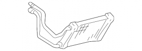 Радиатор отопителя печки Lexus RX300 RX330 RX350 RX400h 04-09