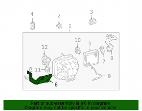 Радиатор отопителя печки Lexus RX300 RX330 RX350 RX400h 04-09