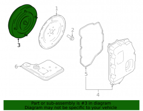 Гидротрансформатор Ford Fusion mk5 13-14 1.6T