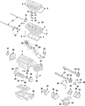 Поршень Acura MDX 14-20 передній