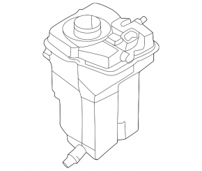 Расширительный бачок охлаждения BMW 2 G42 22-26 M2, 3.0T S58