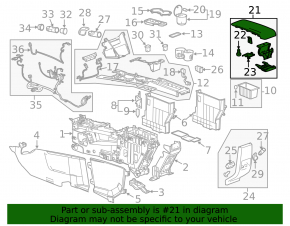 Подлокотник Chevrolet Equinox 10-15 кожа, черная, красная строчка, царапины