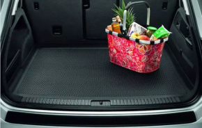 Килимок багажника VW Touareg 11-15 гума чорна