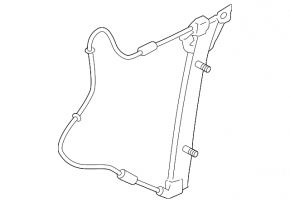 Механизм стеклоподъемника задний левый Mazda3 03-09