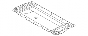 Защита двигателя передняя Audi A6 C7 12-18