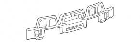 Абсорбер заднего бампера Lexus GS300 GS350 GS430 GS450h 06-11 тип2