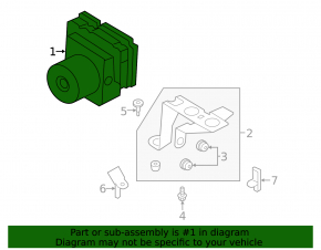 ABS АБС Ford Escape MK3 13-15 дорест