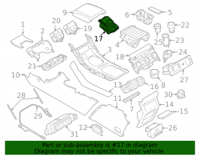 Шайба переключения передач Land Rover Range Rover Evoque 12-18
