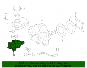 Главный тормозной цилиндр Subaru Outback 23-25