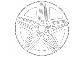 Диск колесный R21 x 10J Mercedes W167 GLE 350 450 20-23