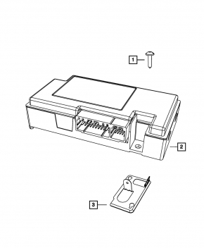 Telematics Module Dodge Journey 11-12