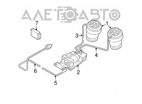 Module Tire Pressure Monitor BMW X5 X6 E70 E71 07-13