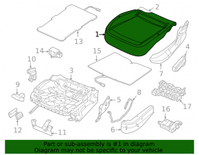 Пассажирское сидение VW Beetle 12-16 без airbag, механическое, подогрев, ткань черная с серым, Sport