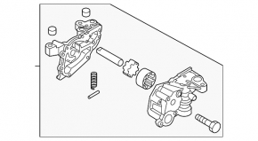 Масляний насос ДВЗ Mazda 3 12-13 2.0, 2.3, 2.5