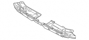 Крепление решетки радиатора верхнее Mazda 3 17-18BM
