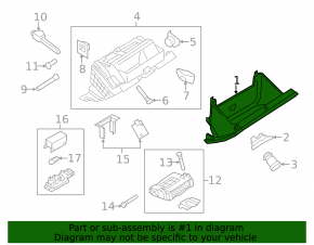 Перчаточный ящик, бардачок VW CC 08-17 бежевый
