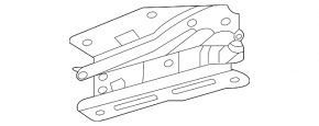 Петля капота правая Mercedes W167 GLE 350 450 20-26