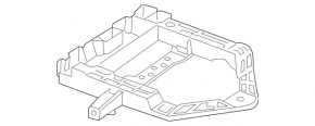 Крепление блоков багажника Mercedes C-class W205 15-18