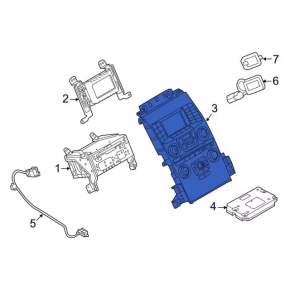 Модуль Sync Ford Flex 11-15