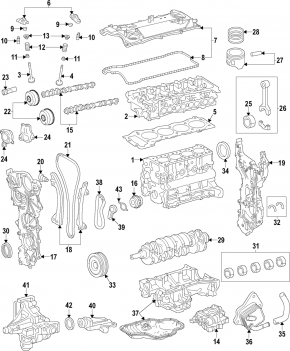 Маслоприемник Toyota Sienna 23-26 A25AFXS 2.5