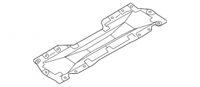 Защита BBБ задняя Volkswagen ID.4 21-26