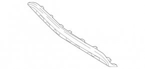 Губа переднього бампера Mercedes W213 E 300/350/400/450 17-20