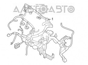 Проводка подкапотная с блоком предохранителей Nissan Sentra 13-15