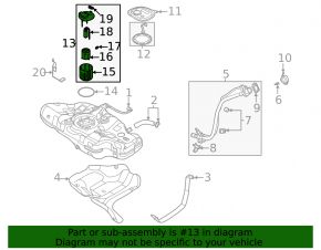 Топливный насос бензонасос Hyundai Elantra 21-26