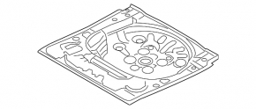 Корито багажника Mazda 3 14-18 BM