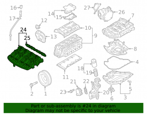 Коллектор впускной Audi A3 8V 15-20 2.0