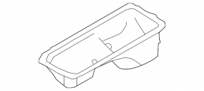 Поддон масляный BMW X5 F15 14-18 N55B30B 3.0T