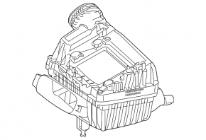 Корпус воздушного фильтра Mercedes A-class V177 19-22 M260