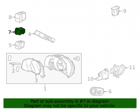 Кнопка ECON Honda HR-V 16-22