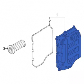 Піддон АКПП Ford Escape MK4 20-26 1.5, 2.0
