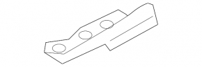 Петля капота ліва Mitsubishi Galant 04-12