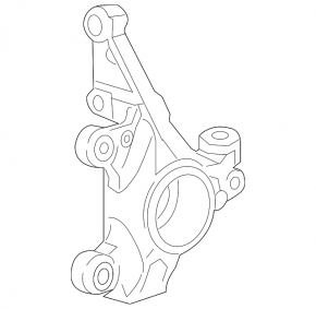 Цапфа со ступицей передняя левая Buick Encore 13-22