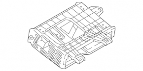 Кронштейн NAVIGATION MULTIMEDIA RADIO Audi A4 B9 17-25
