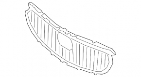 Решітка радіатора grill Mazda 6 18-20 гола