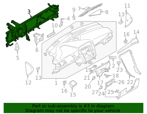 Труба подторпедная усиление Ford Fusion mk5 13-20