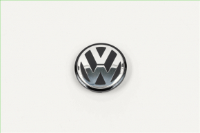 Центральный колпачок на диск VW Jetta 11-18 USA черный с хром, тип 1