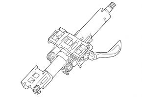 Рулевая колонка Nissan Rogue 21-26