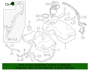 Крышка заливной горловины бензобака Land Rover Range Rover Velar 18-26