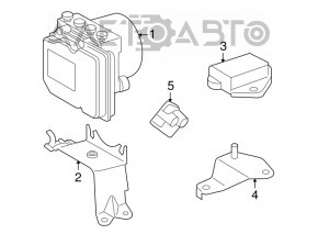 SENSOR, YAW RATE Toyota Camry v50 12-12 usa