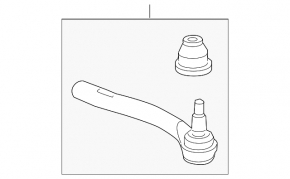 Рульова тяга з наконечником Acura MDX 07-13